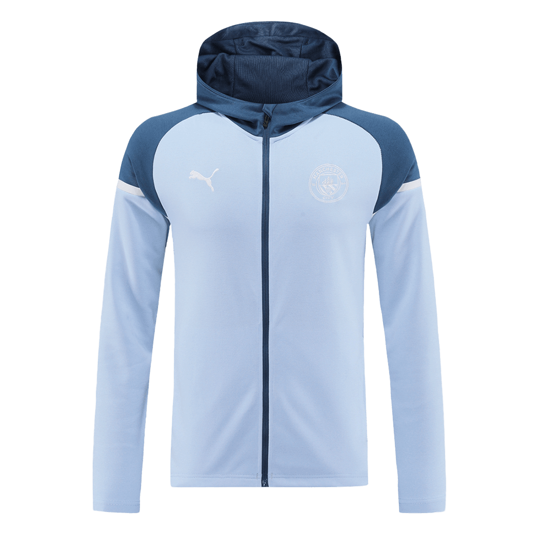 Manchester City Hoodie Training Kit (Jacket+Pants) 2024/25Authentic Ki