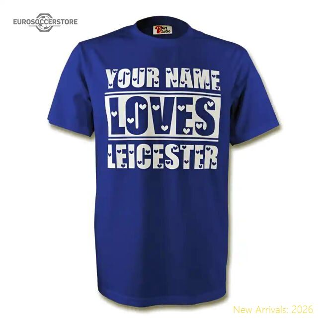 Superior Your Name Loves Leicester T-shirt (blue) - Official Edition