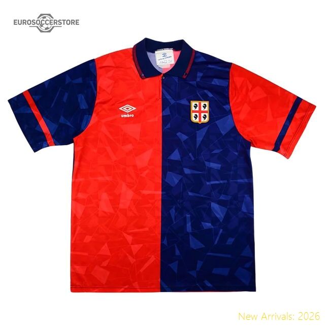 Cagliari 1990-91 Home Shirt ((very Good) L) - Official Design