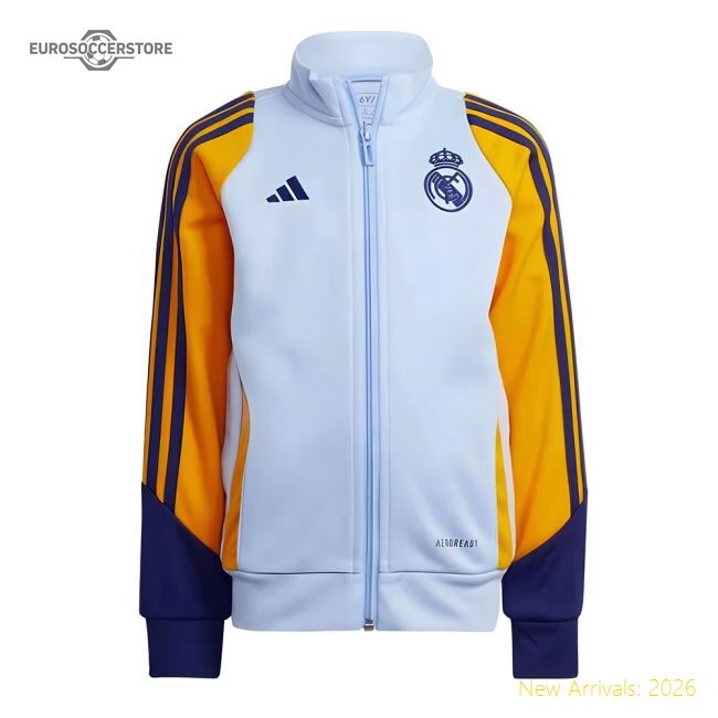 2024-2025 Real Madrid Tracksuit (glow Blue) - Infants - Cost-effective