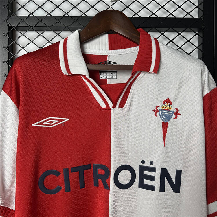 Retro Celta de Vigo 0102 Away Soccer Shirt - Official Replica 25070