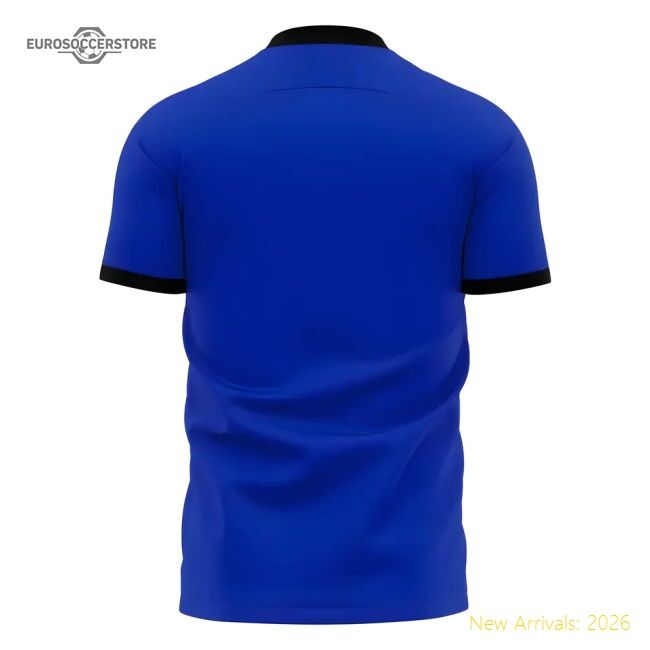 Exceptional Blue Samurai Wave Concept Football Kit (libero)