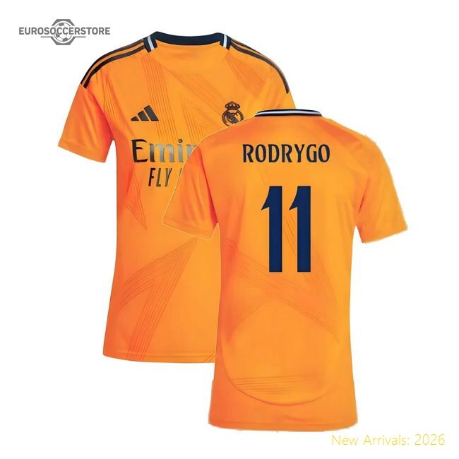 Real Madrid Rodrygo Elite Away Jersey Primera Division Nike Dri-fit