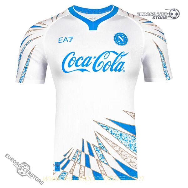 Napoli Pre-Match Football Jersey for the 25 - 26 Season