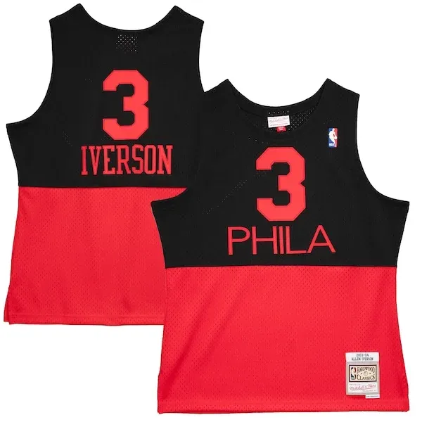 Allen Iverson PHI NBA Jersey - Budget Price Fan Gear - Fan Favorite