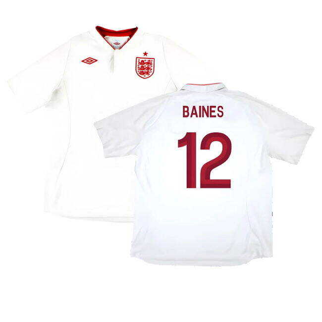 Advantages England 2012-13 Home Shirt (Good) (Baines 12) Cute