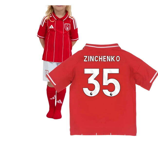 Stylish Vintage Jersey 2025-2026 Home Anti-Odor - Zinchenko 35 Ad#380