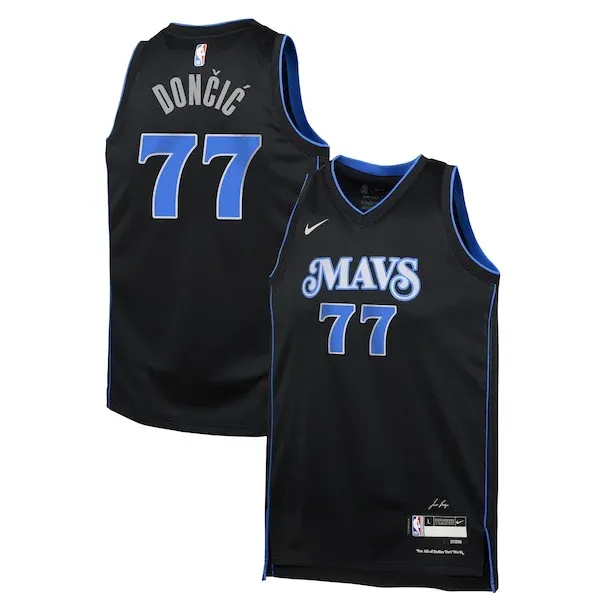 Luka Dončić DAL All-Star Swingman Jersey - Black - Licensed Product
