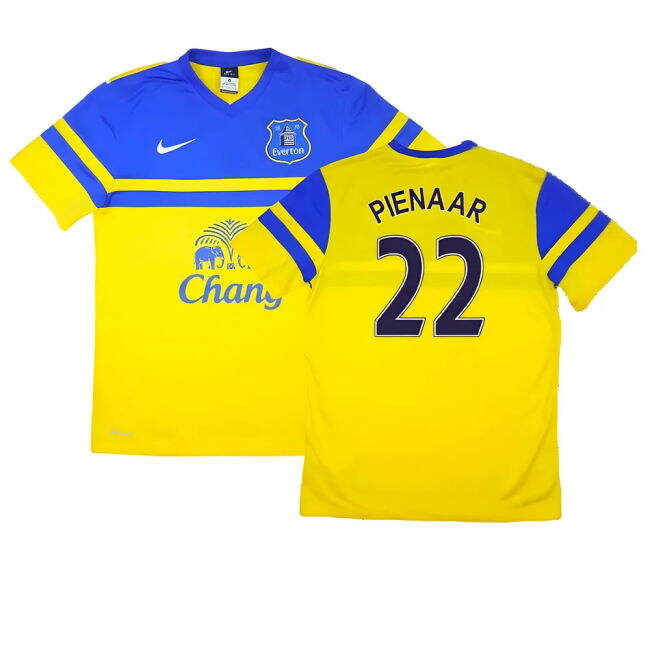Pienaar 22 2013-2014 Everton Club Away Jersey