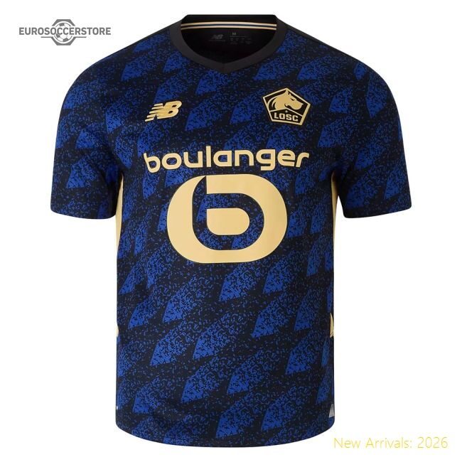 Performance Professional-Grade 2025-2026 Lille Third Shirt (Your Name)