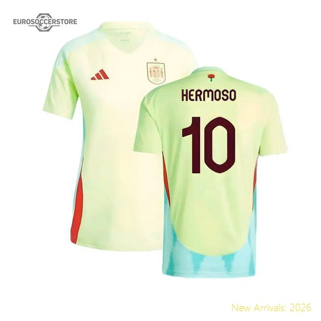 High-Quality 2024/25 Spain Away Jersey Shirt (ladies) (hermoso 10