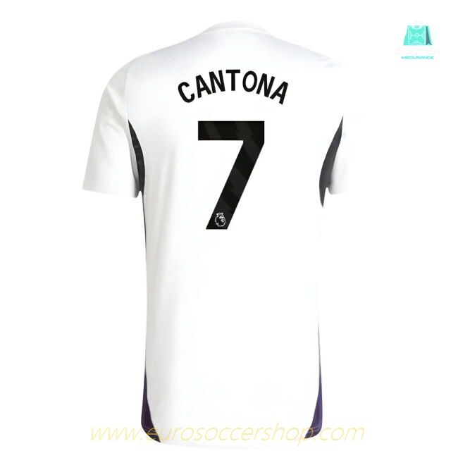 2025-2026 Man Utd Training Jersey (White) (Cantona 7)
