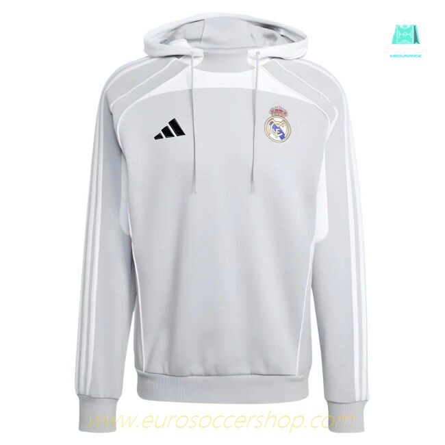 2025-2026 Real Madrid UBP Doubleknit Hoody (White)