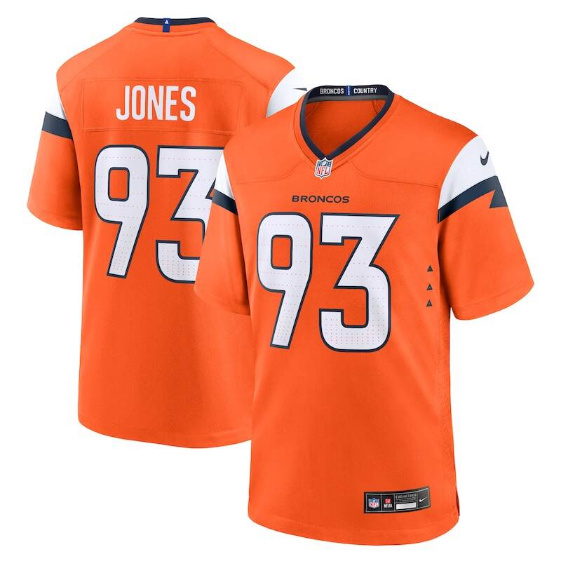 None D.J. Jones Denver Broncos Great Value Game-Day Essential