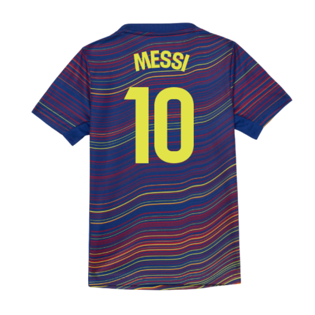 Kids Match Quality Barcelona 2025-2026 Home Jersey (Messi 10)