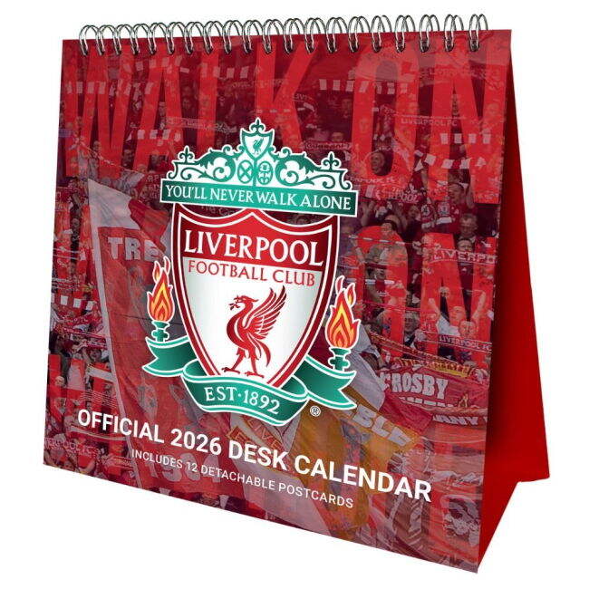 Liverpool FC Desktop Calendar 2026 (Fan Favorite)
