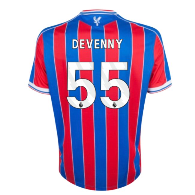 2025-2026 Crystal Palace Home Shirt (Devenny 55)