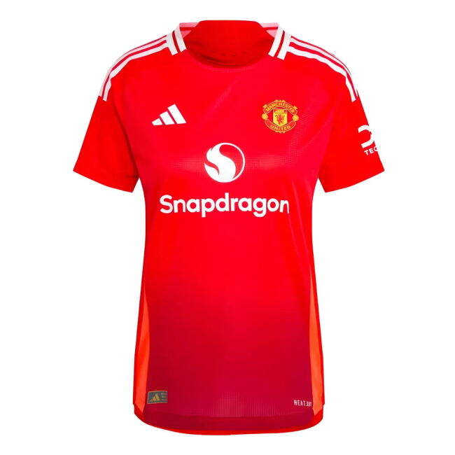 Man Utd Authentic official style Home Shirt 2024-2025 (Ladies