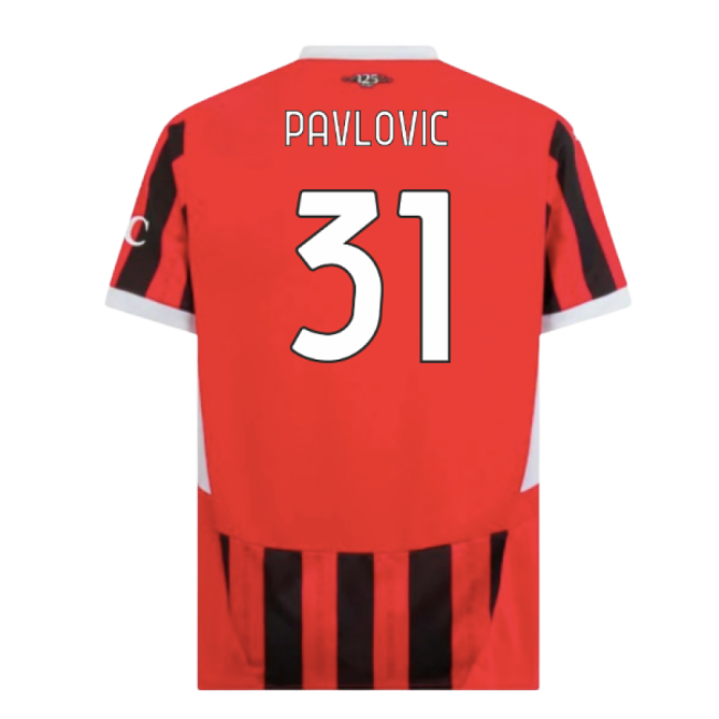Pavlovic 31 AC Milan First Team Supporter Kit - Adults Version (1)