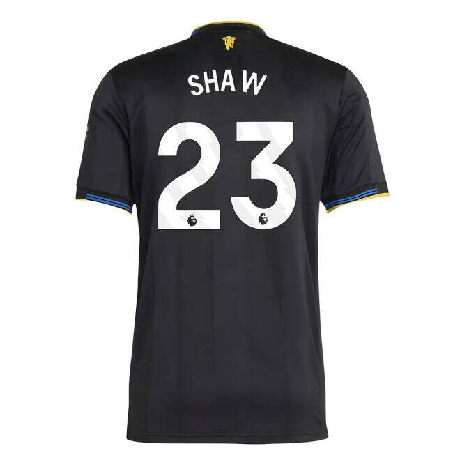 2025-20 Man Utd Authentic Third Football Shirt Shaw 23 M S