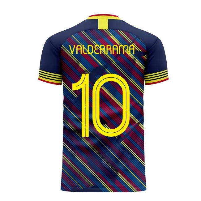 Colombia 2025-2026 Third Concept Football Kit (Libero) (VALDERRAMA 10)