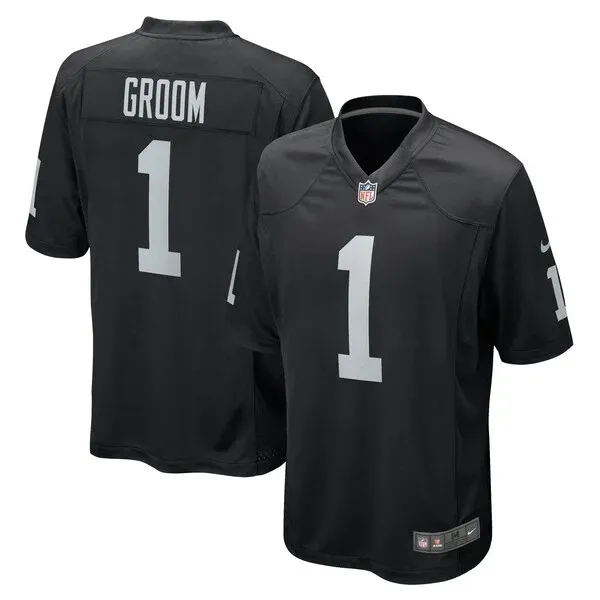 None Game NFL Jersey - Black | Authentic Football Apparel | NFL Footba