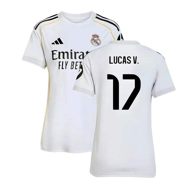 Womens 2025-2026 Real Madrid FC Home Strip