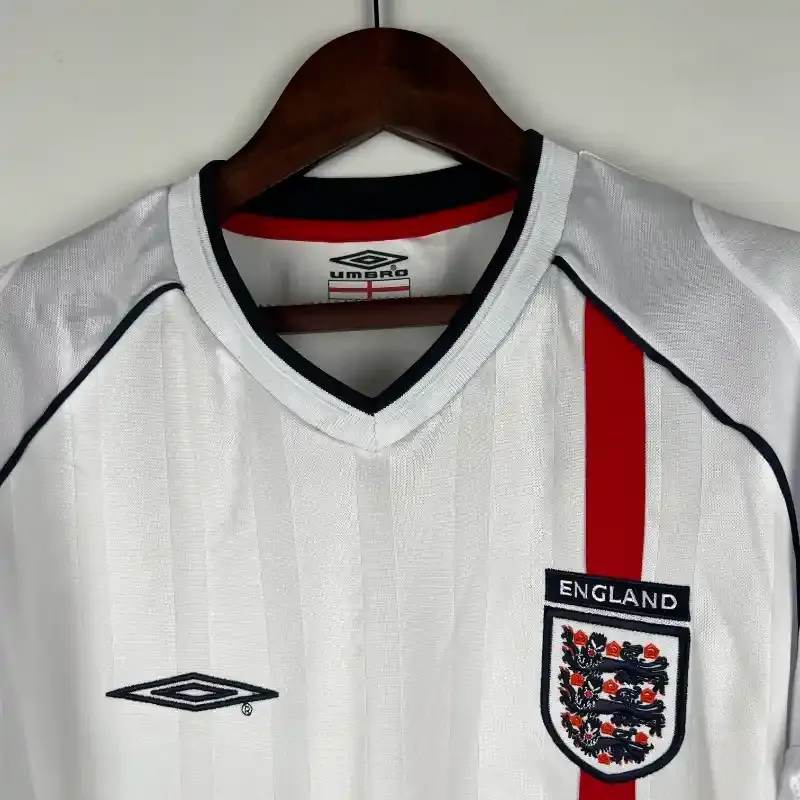 2002 England Long Sleeve Jersey retro kit