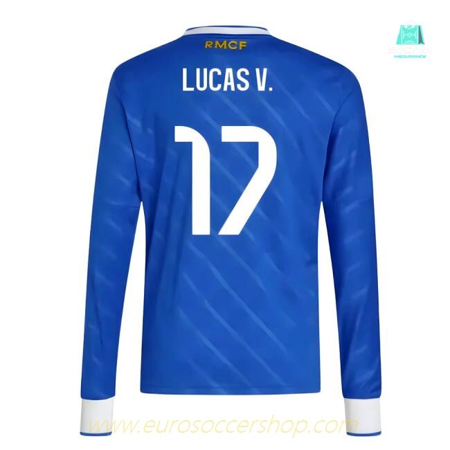 2025-2026 Real Madrid Long Sleeve Third Shirt (Kids) (Lucas V. 17)