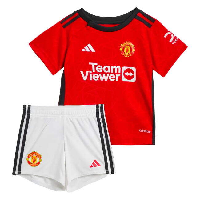 2023-20 Man Utd Home Soccer Jersey M