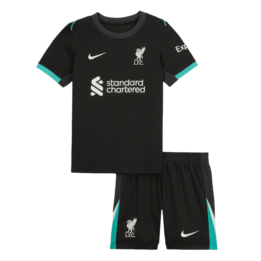 Liverpool Away Kids Soccer Jerseys Kit