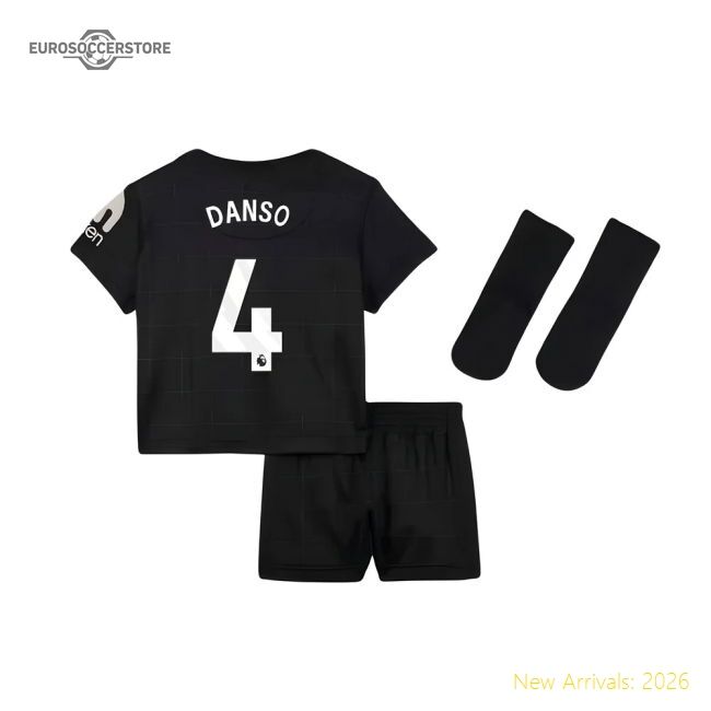 Premium-grade 2025-2026 Spurs Away Baby Kit (danso 4) - Premium Quality