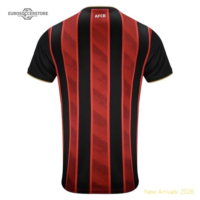 2025-2026 Bournemouth Home Champion-quality Jersey Soler Fabric