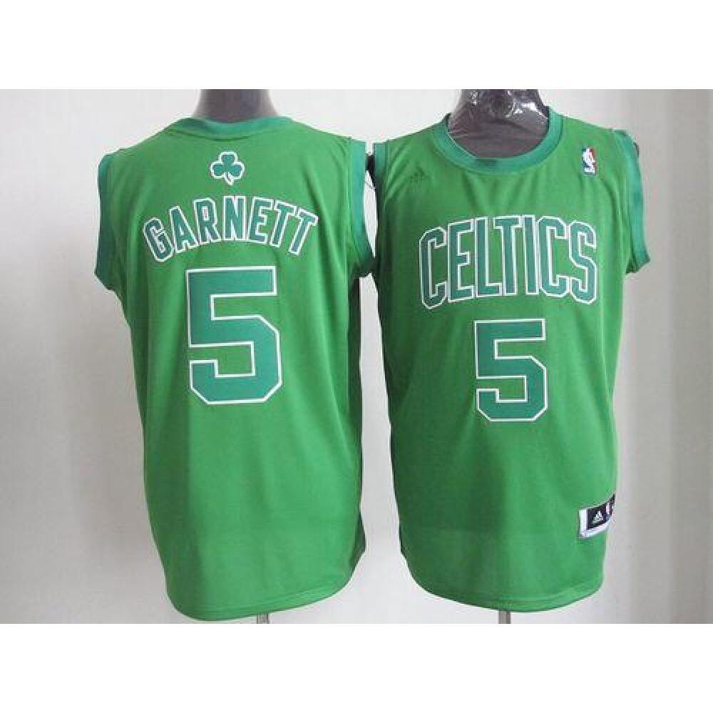 Classic 5 Jersey Green - - Basketball Fan Gear