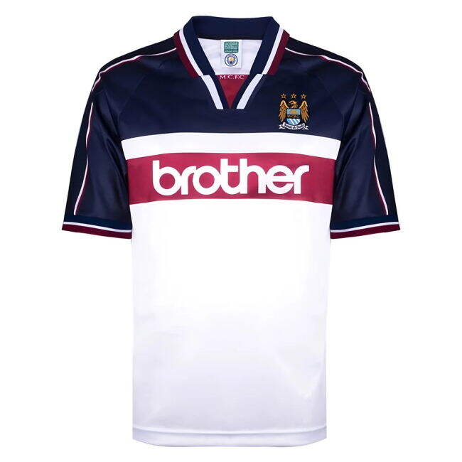 2026 Collection Manchester City Away Football Shirt 1998-1999 (KUN 10)