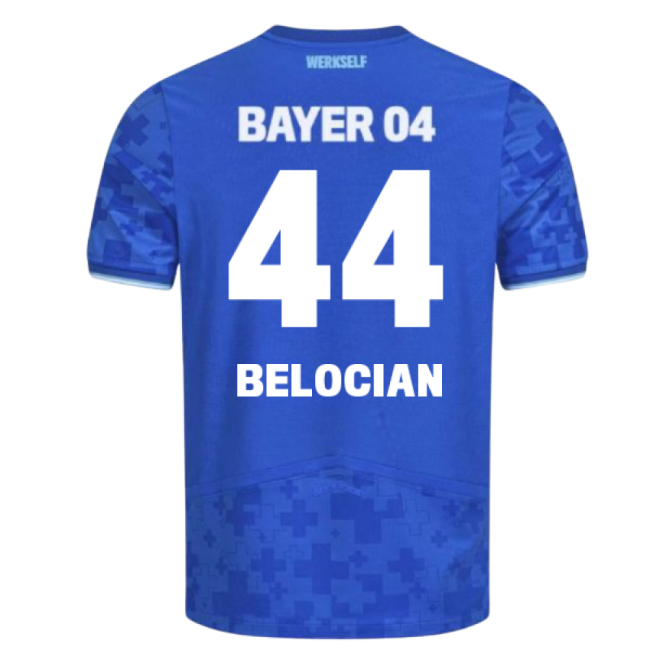 Professional-Grade 2025-2026 Bayer Leverkusen Third Shirt (Belocian