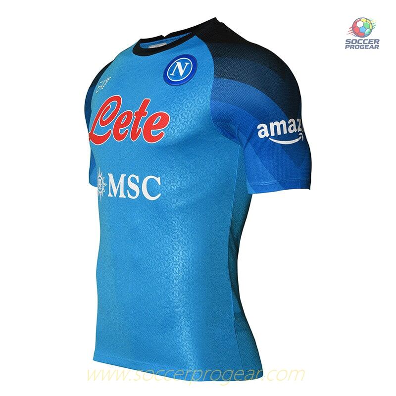 NAPLES Calcio Serie A EA7 HOME JERSEY 2022 2023
