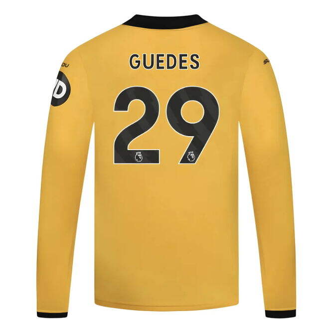 Top Quality Wolves 2025-2026 Home Jersey (Guedes 29) (Kids)