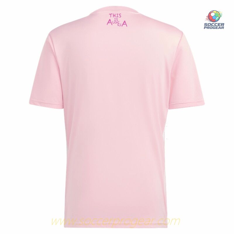 Algeria Pink Karakou Edition Soccer Shirt