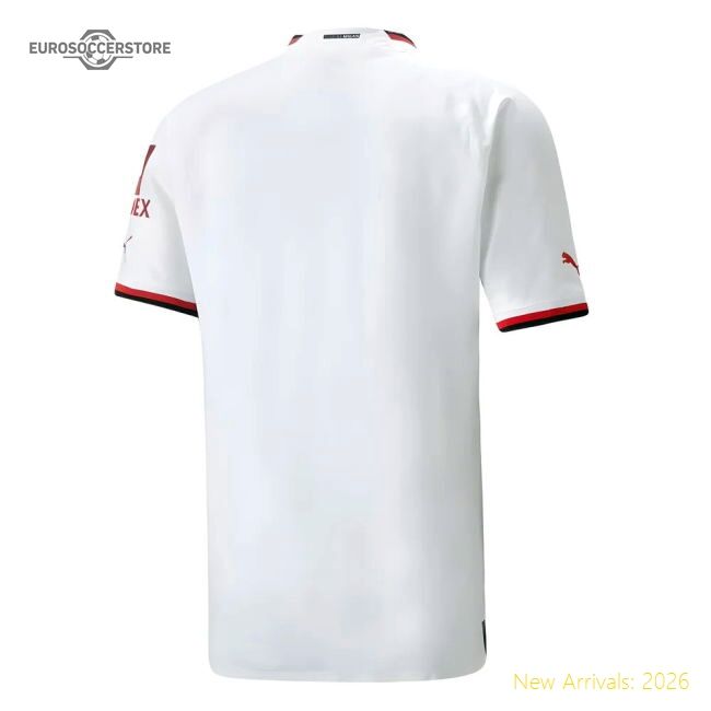 Elite 2022-2023 Ac Milan Authentic Away Shirt - Match Quality