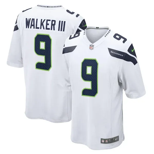 Seattle Seahawks Game NFL Jersey - White | High-Quality Football Ap...