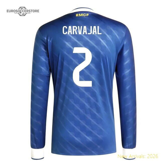 First-class Third Real Madrid Carvajal Jersey 2025-2026 Durable