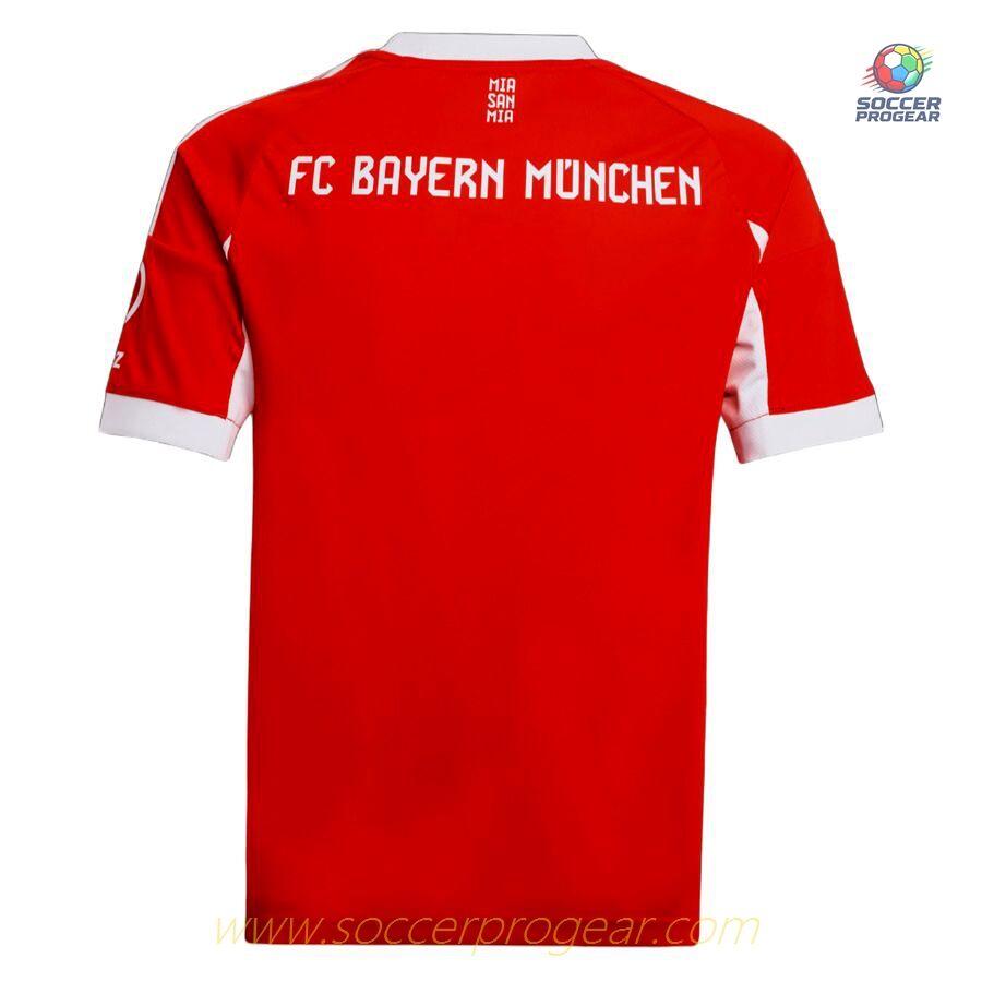 Bayern Munich Youthren's Home Team Football Jersey 2025/26 Collection