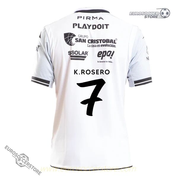 K.Rosero's 2024-25 Away Jersey for Necaxa, Number 7 Version