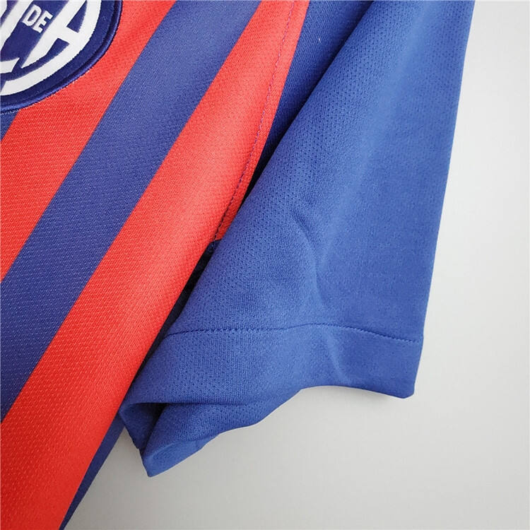 Official San Lorenzo Soccer Shirt 20-21 Home BlueRed Soccer Jersey