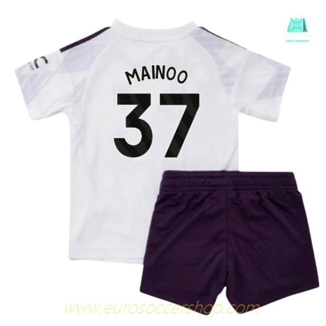 2025-2026 Man Utd Away Baby Kit (Mainoo 37)
