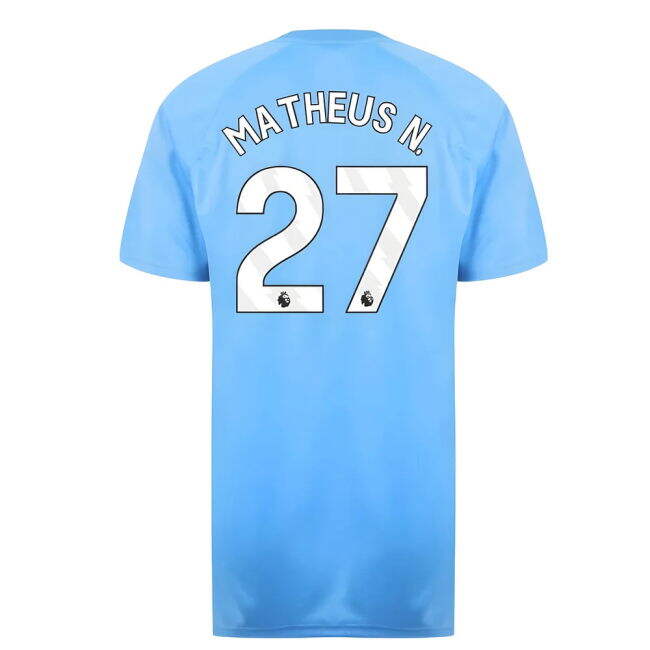 Man City Official Home Football Shirt 2021-23 L M S