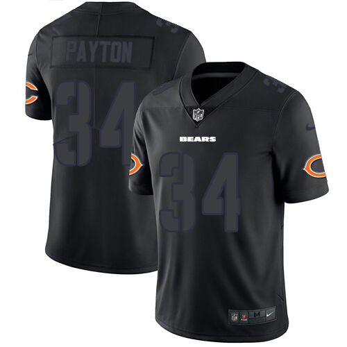 Chicago Bears #None Black None NFL Limited Jersey Game Day elite