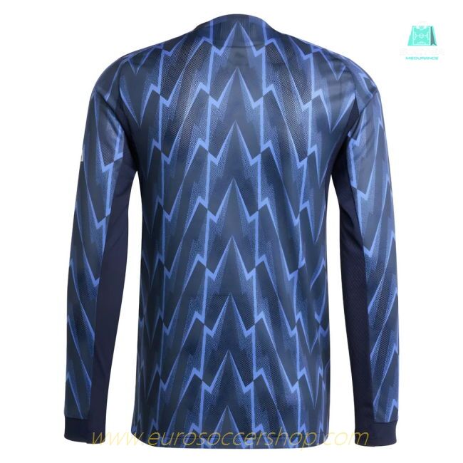 2025-2026 Arsenal Authentic Long Sleeve Away Shirt