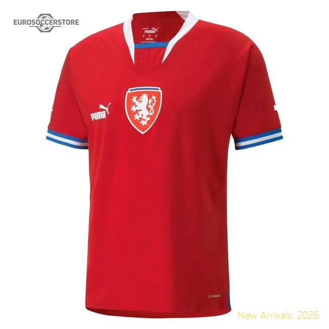Genuine Czech Republic 2022-2023 Home Shirt - Ventilation